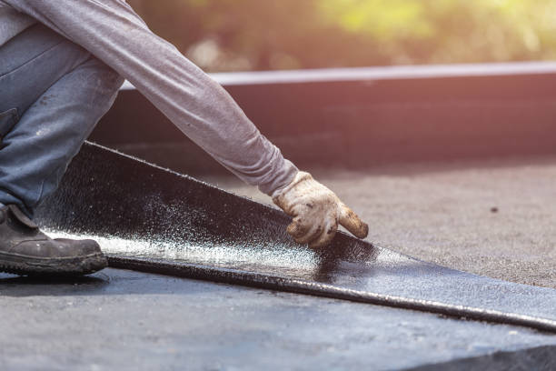 Professional Crawl Space Encapsulation technician working in Columbia City, OR